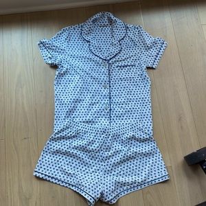 Roller Rabbit hearts short sleep set